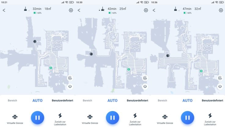 Ecovacs Deebot T9 Saugroboter App Mapping