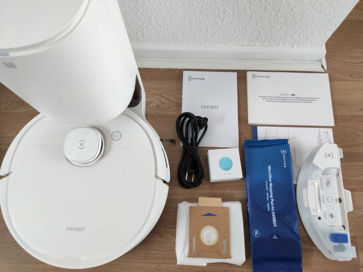 Ecovacs Deebot T9 Saugroboter Lieferumfang