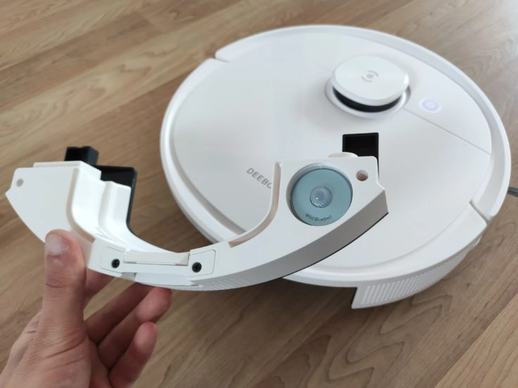 Ecovacs DEEBOT T9+ Saugroboter Lufterfrischer einsetzen