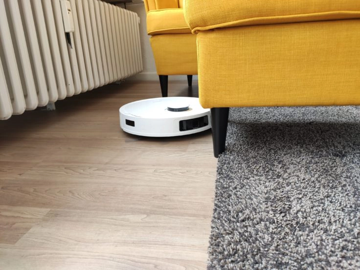 Ecovacs DEEBOT T9+ Saugroboter Maße Hoehe