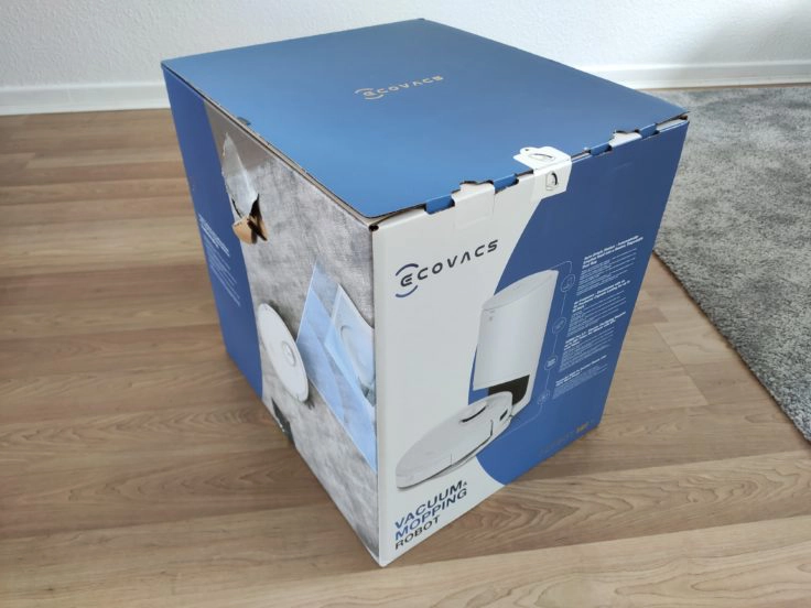 Ecovacs DEEBOT T9+ Saugroboter Verpackung