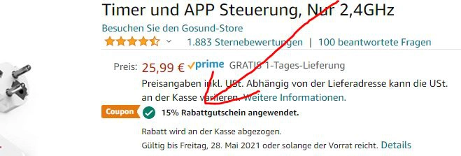 Gosund_P1_smarte_Steckdosenleuchte_Amazon-Rabatt