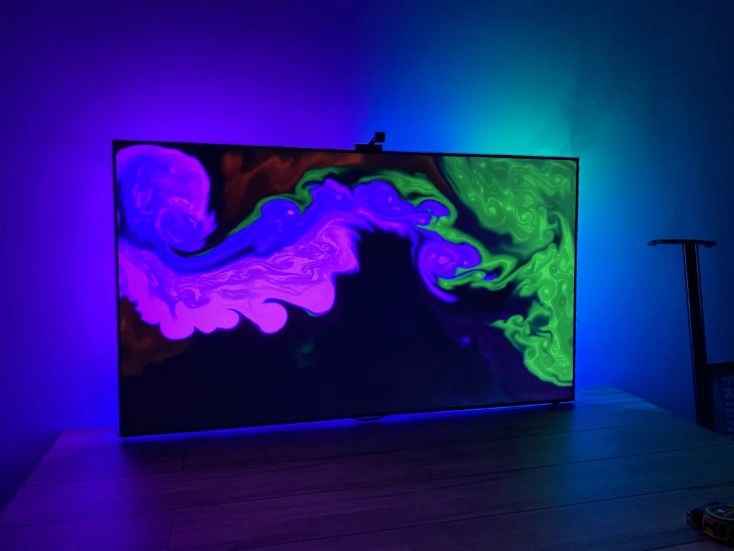 Govee WiFi LED TV Hintergrundbeleuchtung Farben gut