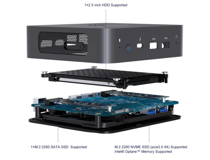 MINISFORUM X35G Mini-PC Wartung