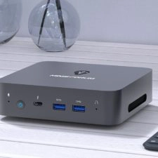 MINISFORUM X35G Mini-PC auf dem Tisch Beitragsbild