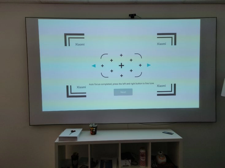 Mi Smart Projector 2 Pro Trapezkorrektur