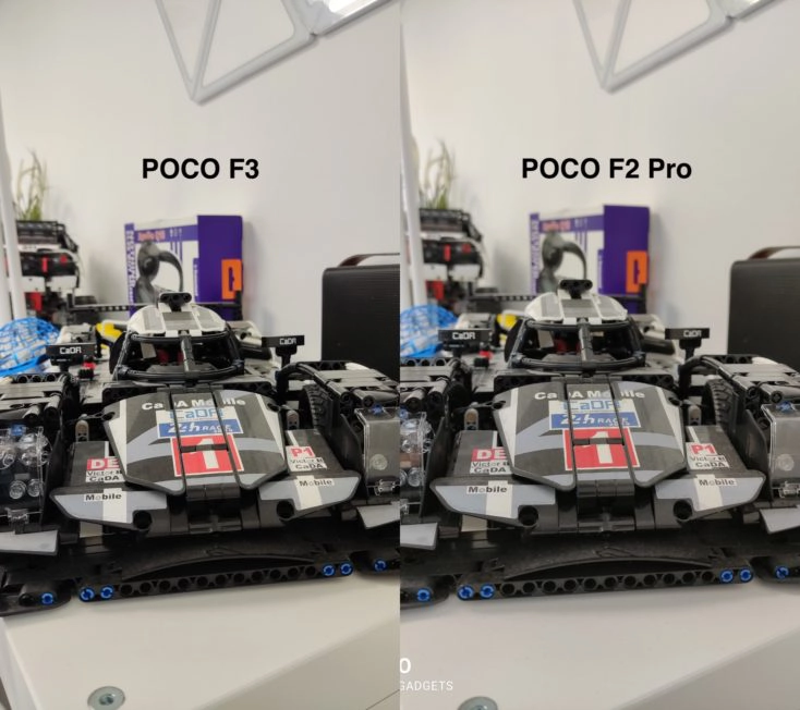 POCO F3 vs POCO F2 Pro Vergleichsfoto