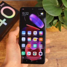 Redmi K40 Pro Smartphone in Hand