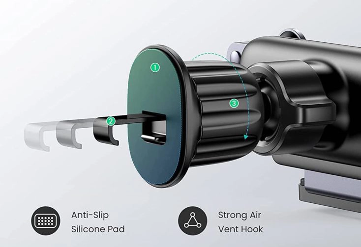 UGREEN KFZ Smartphonehalterung Befestigung Haken