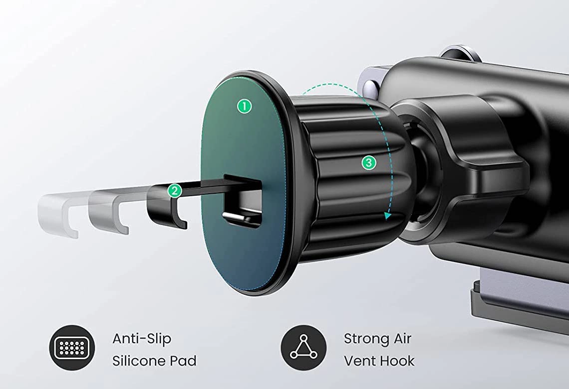 UGREEN 360° KFZ-Smartphonehalterung mit automatischer Verriegelung