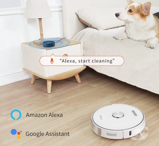 Ultenic T10 Saugroboter mit Absaugstation Sprachsteuerung Alexa Google