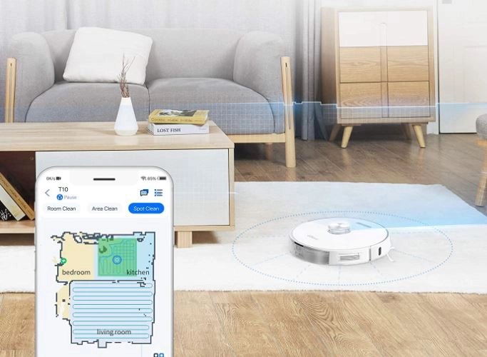 Ultenic T10 Saugroboter mit Absaugstation App
