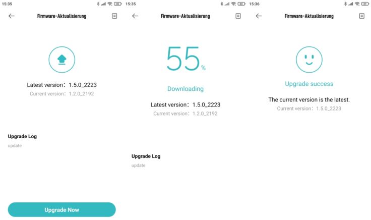 Viomi S9 Saugroboter Xiaomi Home App Firmware Updates