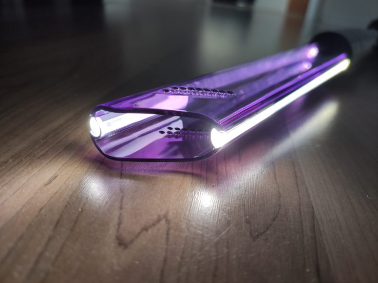 Dyson Omni-Glide Akkusauger LED-Fugendüse Leuchten Design