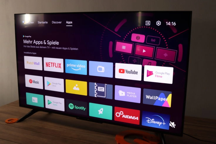 Xiaomi Mi TV P1 Fernseher Apps