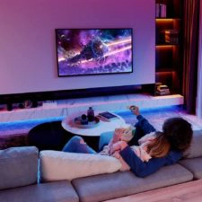 Govee RGB LED Streifen Wohnzimmer