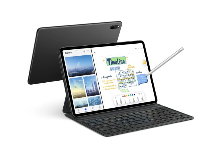 Huawei MatePad 11 Tablet von der Seite