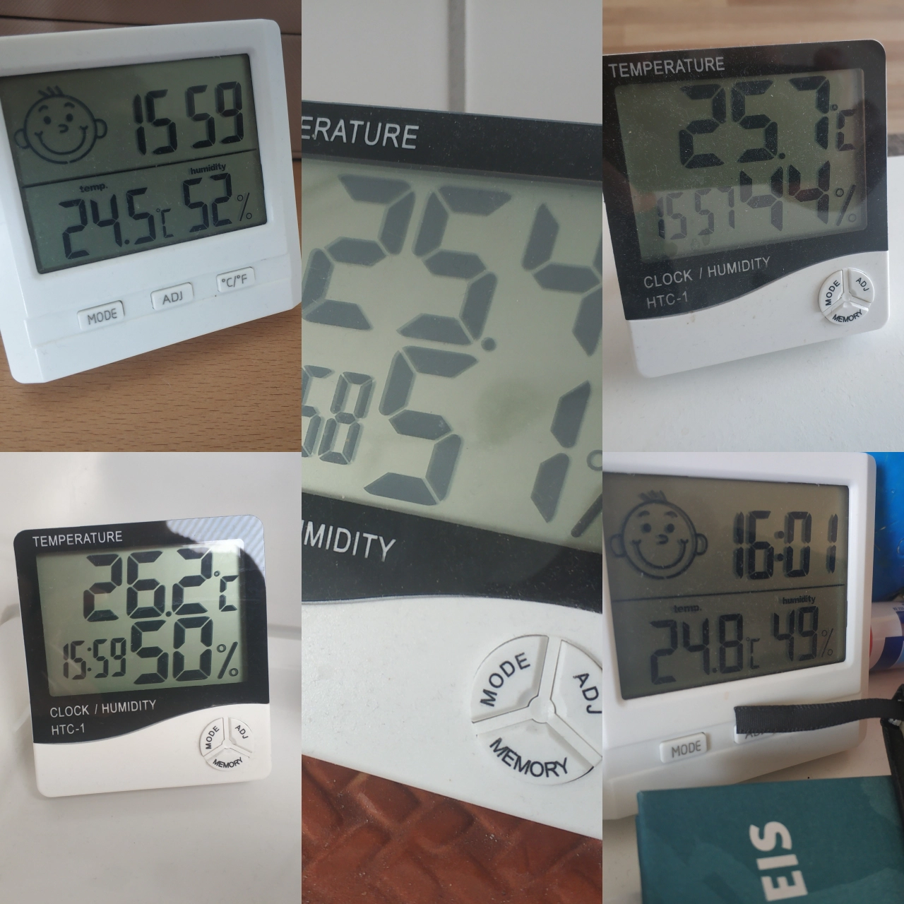 Das Azarton Thermometer Innen Digital Hygrometer mit E-ink Display im Test  - Techtest