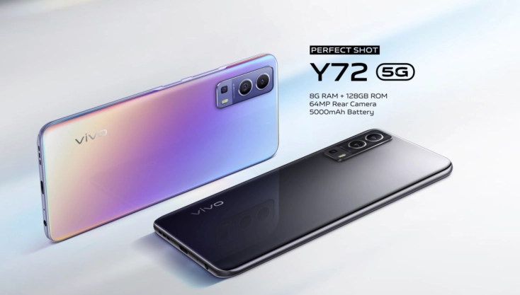 Vivo Y72 5G Smartphone