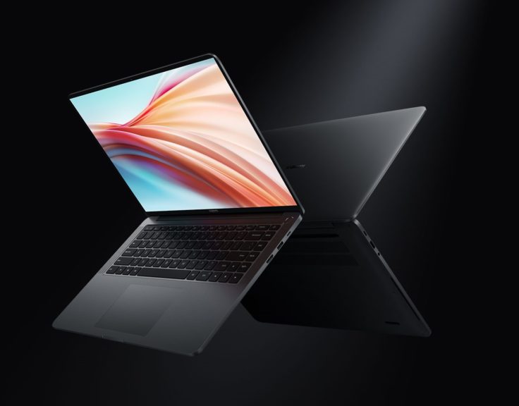 Xiaomi Notebook Pro X 15 Front- und Rueckseite