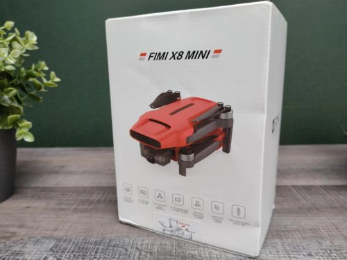 Fimi X8 Mini Karton Drohne in rot