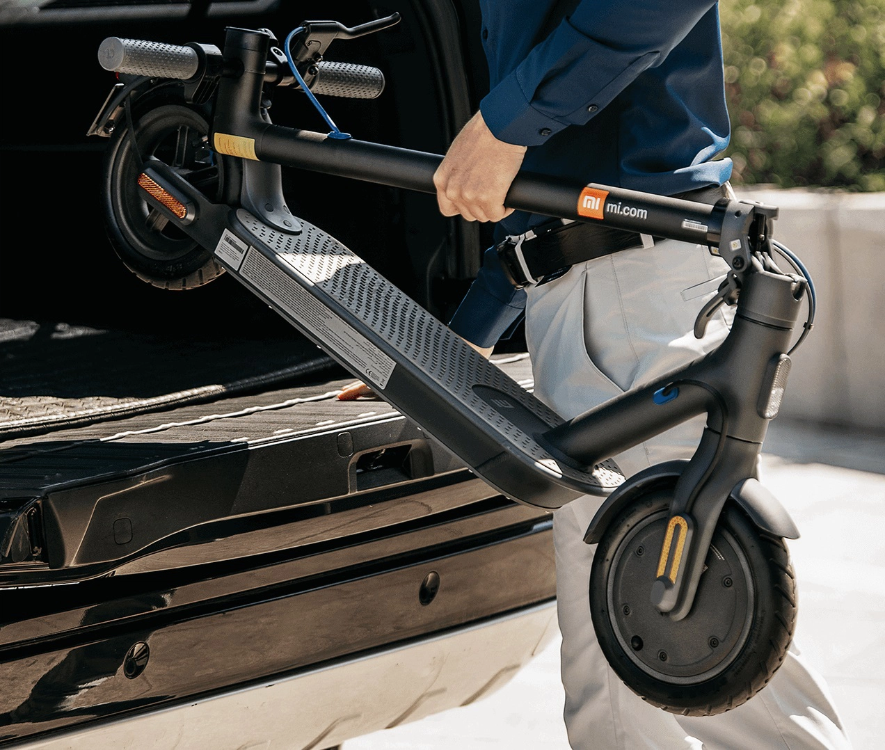 Mi Scooter 3 zusammengeklappt