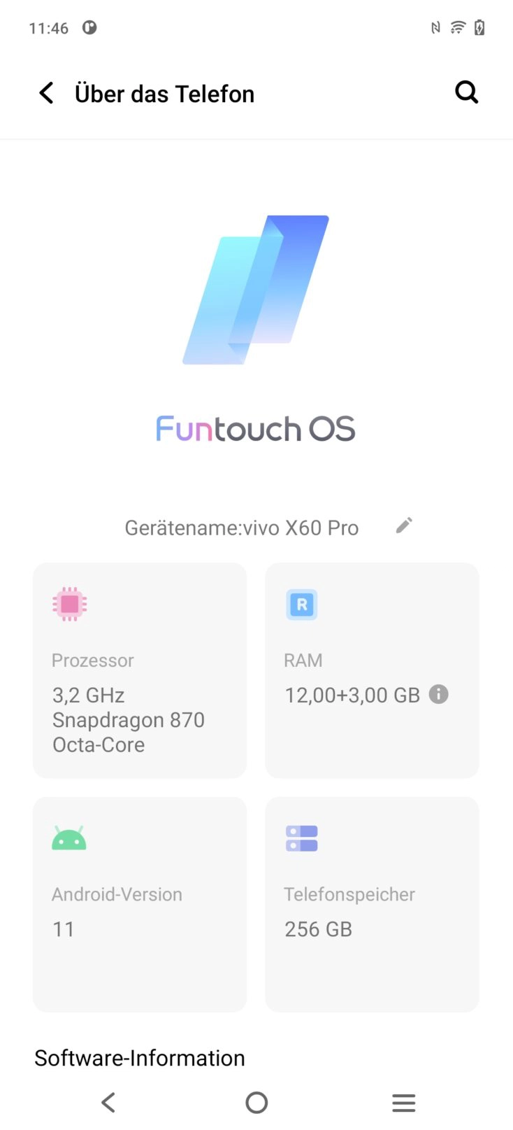 Funtouch OS 11 Übersicht