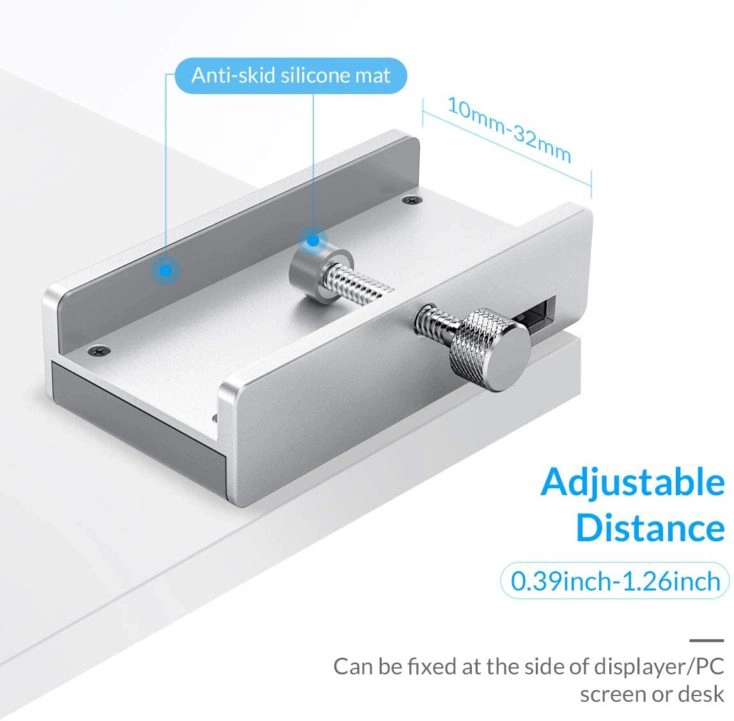 ORICO USB-Hub 4 Ports Anpassbarkeit