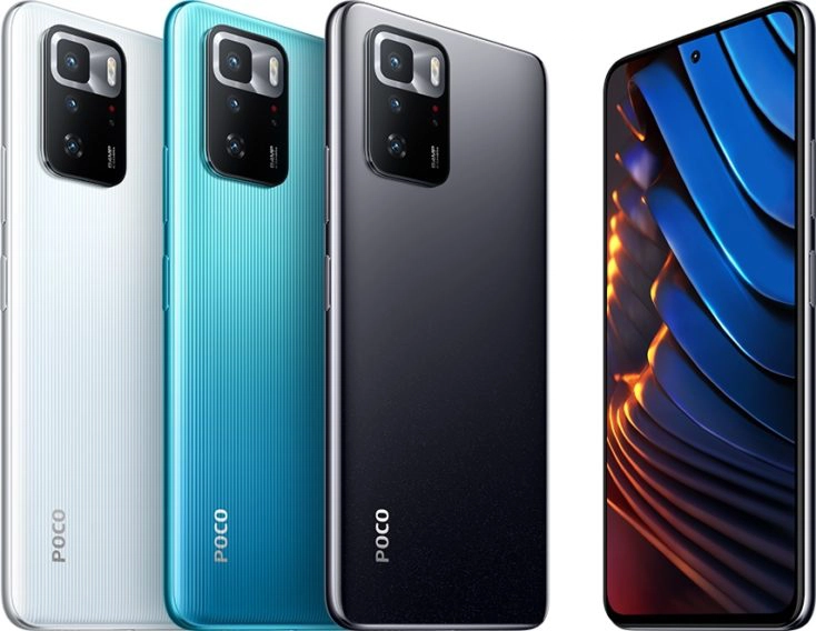 POCO X3 GT Smartphone Farben