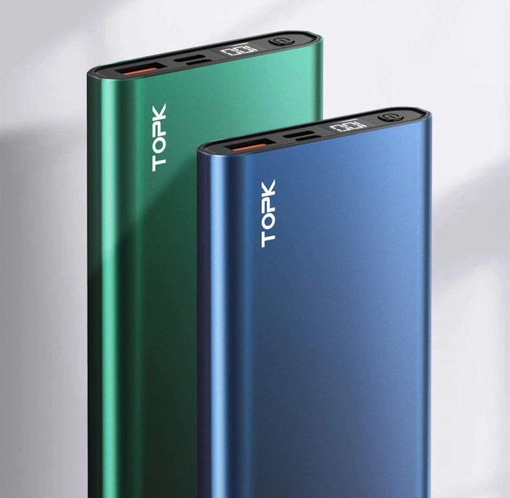 TOPK 10.000 mAh Powerbank Design