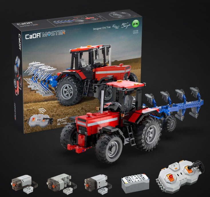 CaDA C61052W Traktor Verpackung