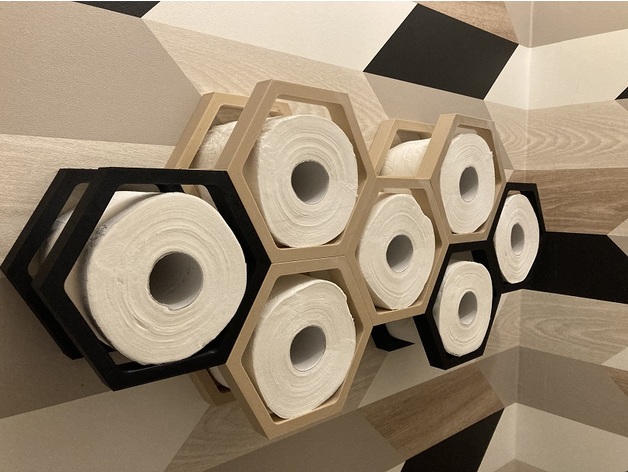 Druckidee Toilettenpapierhalter