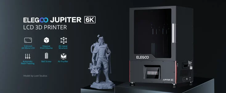 Elegoo Jupiter 6K 3D Drucker 1