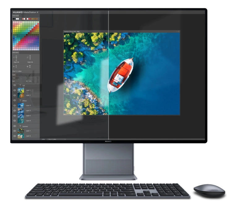 Huawei MateStation X Design