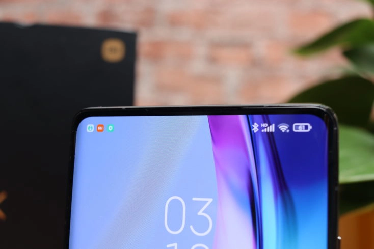 Xiaomi Mix 4 Frontkamera unter dem Display CUP