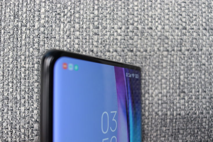 Xiaomi Mix 4 Smartphone Frontkamera unter Display seite unsichtbar
