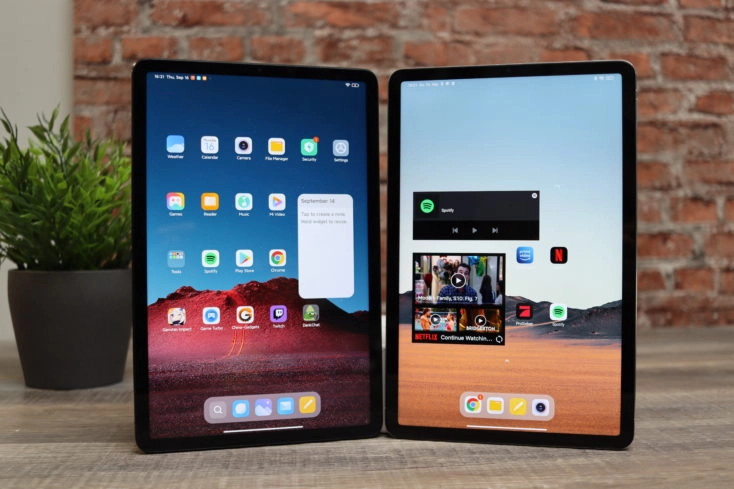 Xiaomi Pad 5 vs Xiaomi Pad 5 Pro Tablet Displays