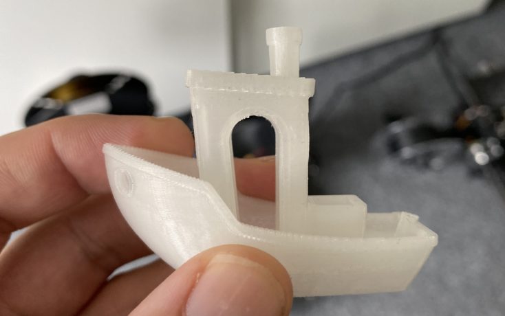 Benchy auf dem Hornet