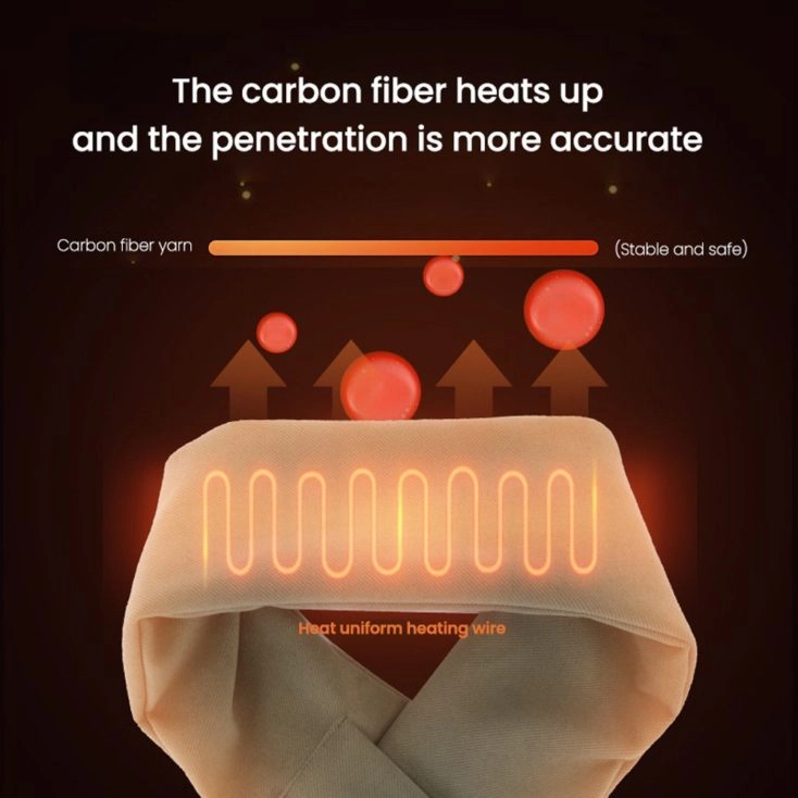 Beheizter Schal Carbon Heizfaser