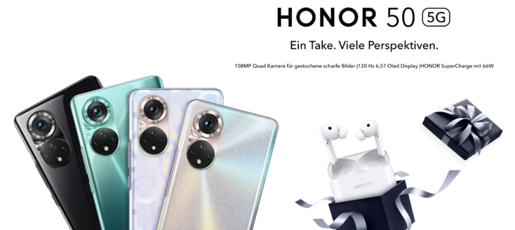 Honor 50 Launch Deal