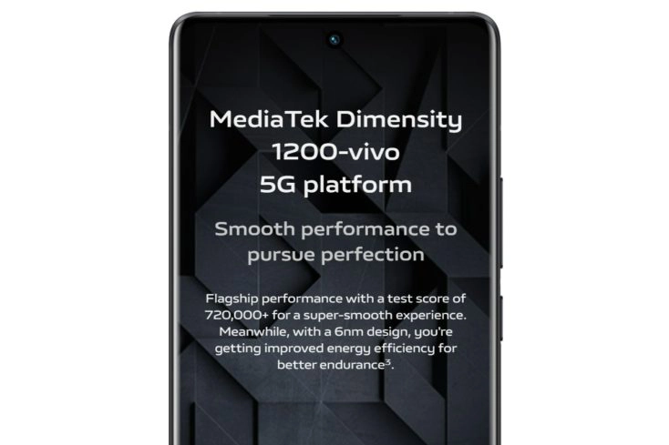 Vivo X70 MediaTek Dimensity 1200