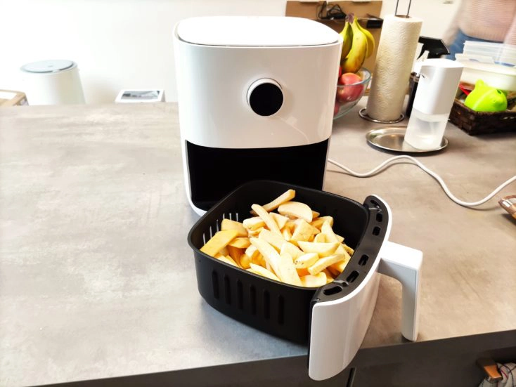 App mit Garraum Air Mi l Xiaomi 3.5 Smart Heißluftfritteuse & Fryer