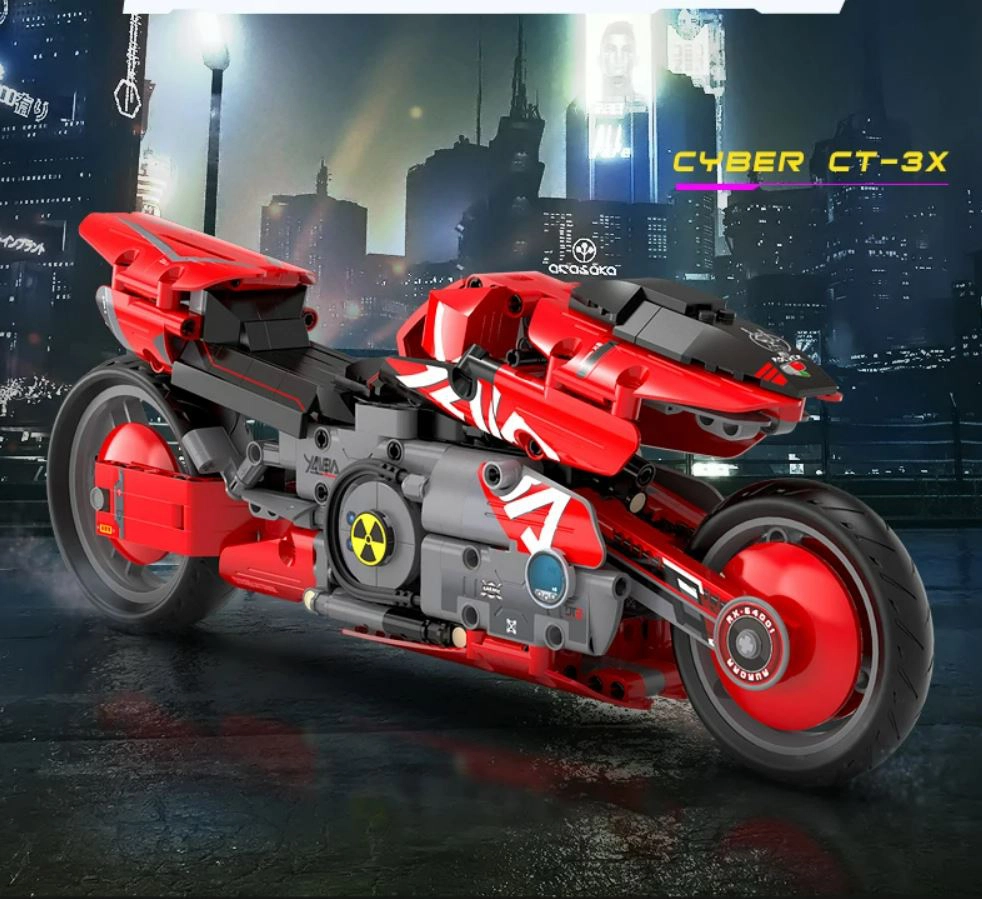 CaDA Cyber CT-3X C64001W Motorrad 1