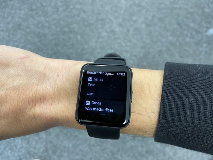 Redmi Watch 2 Lite Smartwatch Benachrichtigungen