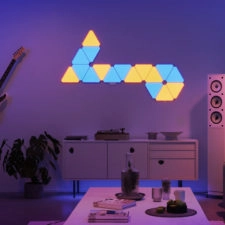 Yeelight Smart LED Light Panels Wohnzimmer