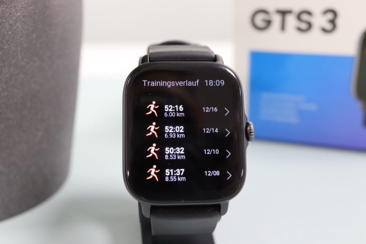 Amazfit GTS 3 Smartwatch Aktivitaeten