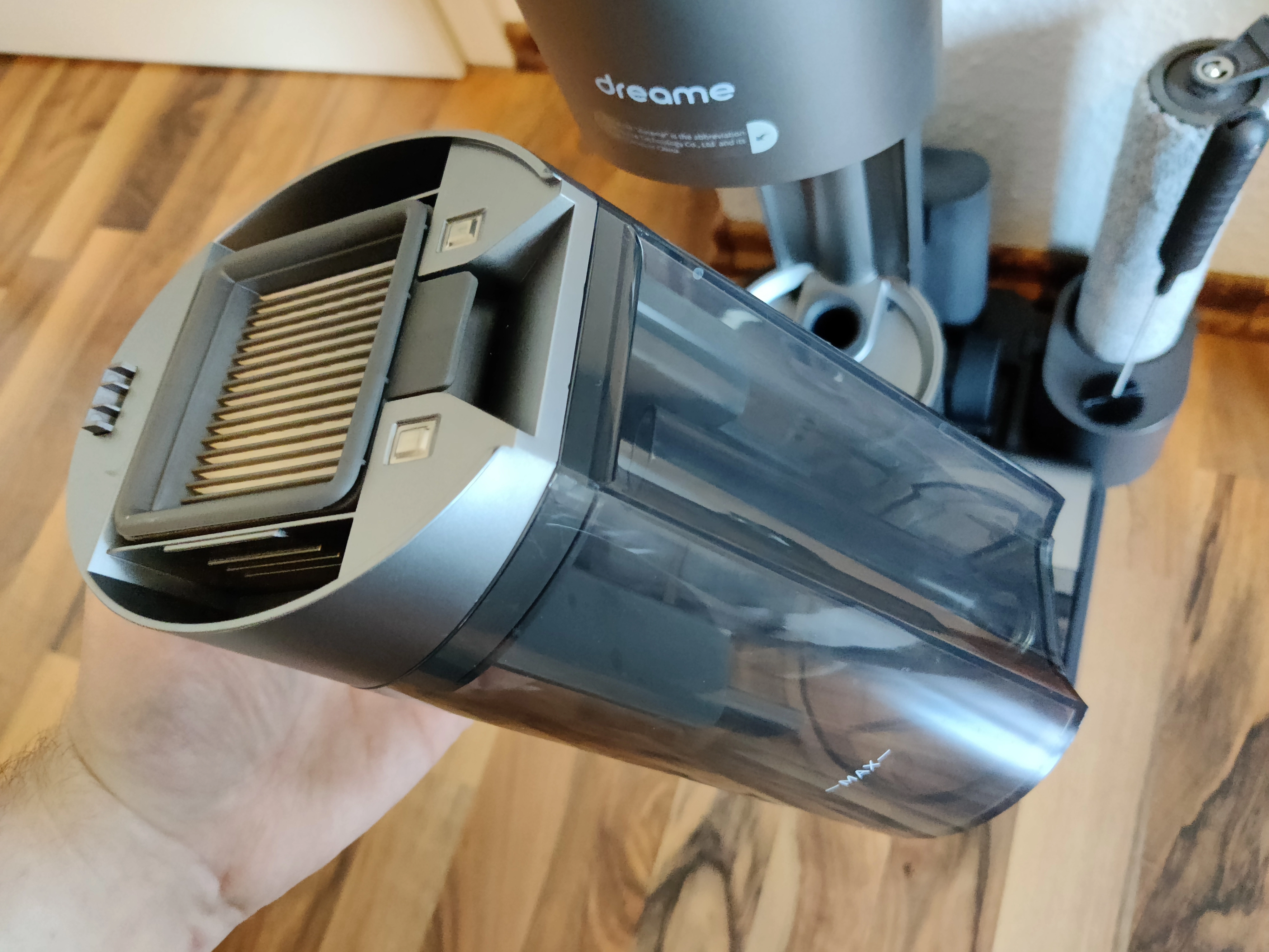 Dreame H11 Max Wisch Akkusauger Abwassertank