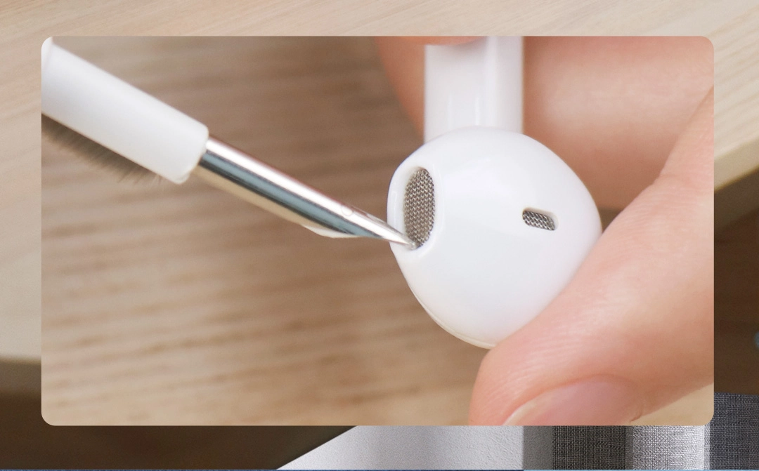 HAGiBiS halb In Ear Kopfhoerer Reinigungsstift Metallspitze HAGiBiS halb In-Ear Kopfhoerer-Reinigungsstift Metallspitze