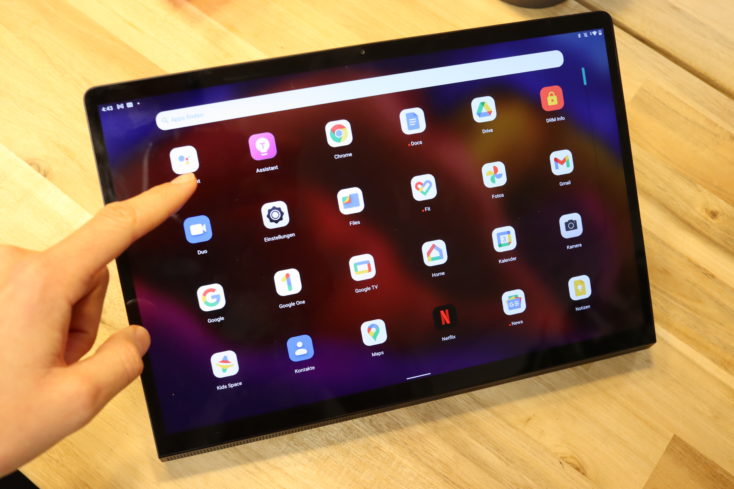 Lenovo Yoga Pad Pro Tablet Bedienung