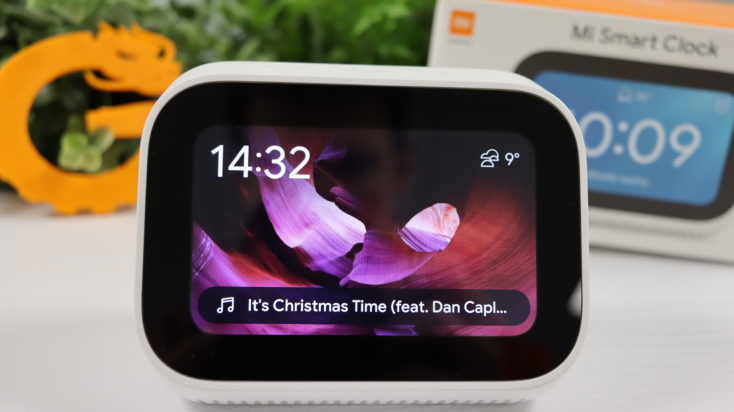 Xiaomi Mi Smart Clock Homescreen